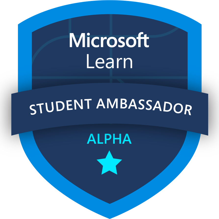 Alpha Microsoft Learn Student Ambassador